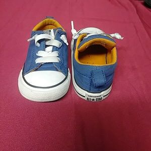 Converse all-star.... no tie lace edition